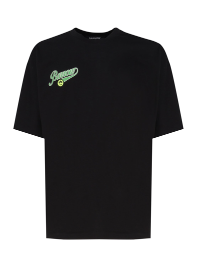 Barrow Logo-print Cotton T-shirt In Black