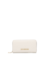 LOVE MOSCHINO LOGO LETTERING ZIPPED WALLET