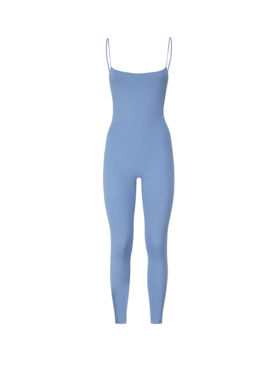 The Andamane Jumpsuit With Shoulder Pads In Blue