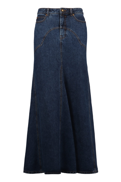 ZIMMERMANN DENIM SKIRT