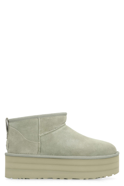 Ugg Classic Ultra Mini Womens Platform Boot In Sdc Shaded Clover