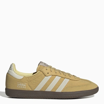 Adidas Originals Samba Og Lace-up Sneakers In Yellow