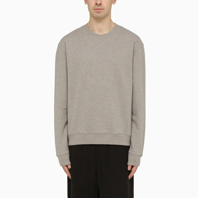 Ami Alexandre Mattiussi Ami De Coeur Sweatshirt In Gray