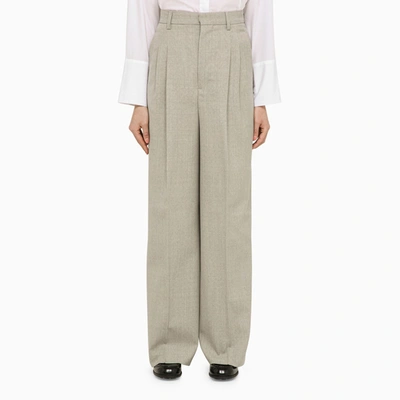 Ami Alexandre Mattiussi Ami Paris Pants In Gray