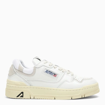 Autry Medalist Low-top Leather Sneakers In White