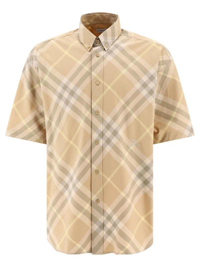 BURBERRY BURBERRY CHECK COTTON SHIRT