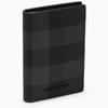 BURBERRY BURBERRY CHECK PATTERN COAL WALLET