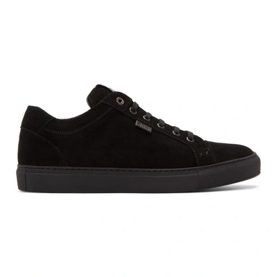 Brioni Lace-up Trainers In 1000 Black