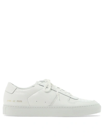Common Projects B Ball Trainers In White