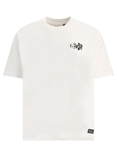 Levi's Graphic T Shirt In White