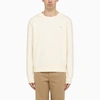 POLO RALPH LAUREN POLO RALPH LAUREN CREAM COLOURED COTTON CREWNECK SWEATSHIRT