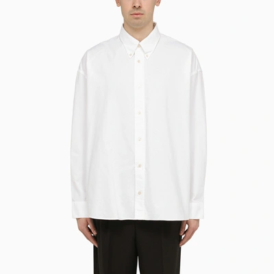 Studio Nicholson Button-down Shirt In White