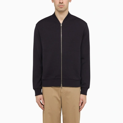 Zegna High Performance Bomber Clothing In Blue