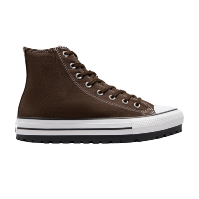 Pre-owned Converse Chuck Taylor All Star City Trek High 'fresh Brew' In Brown