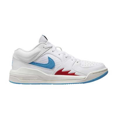 Pre-owned Air Jordan Wmns Jordan Stadium 90 'white Dark Powder Blue'