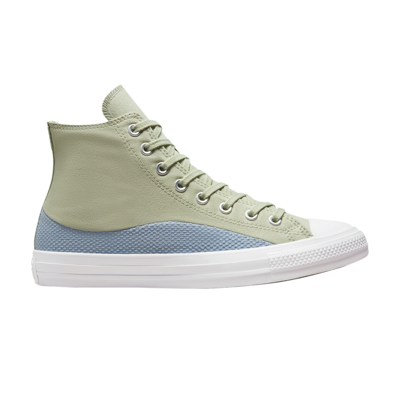 Pre-owned Converse Chuck Taylor All Star Craft Mix High 'summit Sage' In Grey
