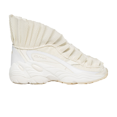 Pre-owned Reebok Wmns Dmx Ruffle Ltd 'ivory White' In Cream