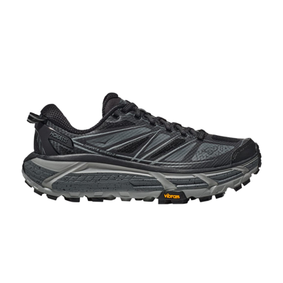 Pre-owned Hoka Mafate Speed 2 'black Castlerock'