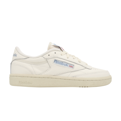 Pre-owned Reebok Wmns Club C 85 'chalk Vintage Blue' In White