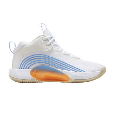 Pre-owned Air Jordan Jordan Jumpman 2021 Pf 'white University Blue Orange'