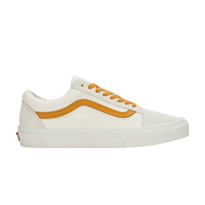 Pre-owned Vans Old Skool 'vintage Pop - Honey Yellow' In White