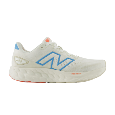 Pre-owned New Balance Wmns Fresh Foam 680v8 'sea Salt Coastal Blue' In White