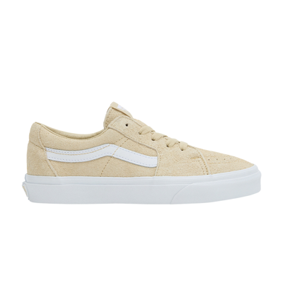 Pre-owned Vans Sk8-low 'cozy Suede - Gravel' In Cream