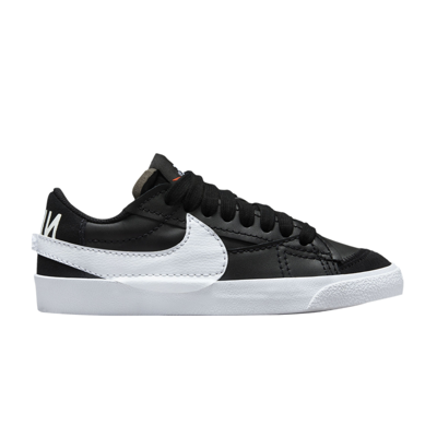 Pre-owned Nike Wmns Blazer Low '77 Jumbo 'black White'