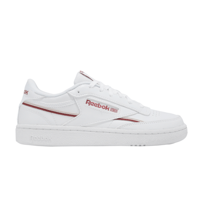 Pre-owned Reebok Wmns Club C 85 Vegan 'white Sedona Rose'