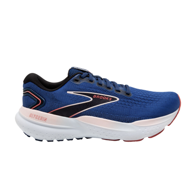 Pre-owned Brooks Wmns Glycerin 21 Wide 'blue Icy Pink'