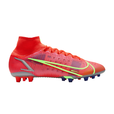 Pre-owned Nike Mercurial Superfly 8 Elite Ag 'spectrum Pack' In Orange