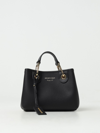 Emporio Armani Myea Mini Black Shopper Tote Bag In 黑色
