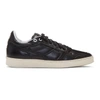 AMI ALEXANDRE MATTIUSSI Black Leather Sneakers