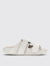 Birkenstock X Tekla Birkenstock Uji Vl Cazador Shearling Powder Shoes In 灰褐色