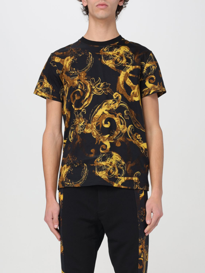 Versace Jeans Couture T-shirt  Men In 黑色
