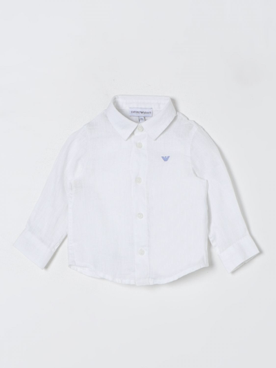 Emporio Armani Babies' Shirt  Kids Kids In 白色