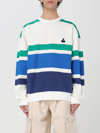Isabel Marant Meyoan Striped Sweatshirt In Multicolor