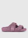 Birkenstock X Tekla Uji Suede Sandals In 紫色