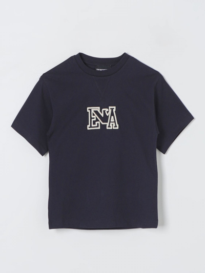 Emporio Armani T-shirt  Kids Kids In 海军蓝