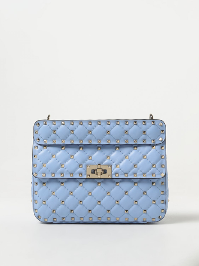 Valentino Garavani Shoulder Bag  Woman Color Blue In 蓝色