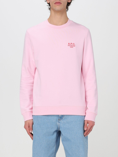 Apc Sweatshirt A.p.c. Men Color Pink In Pink