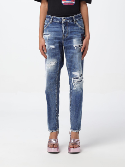 Dsquared2 Jeans  Woman In Blue