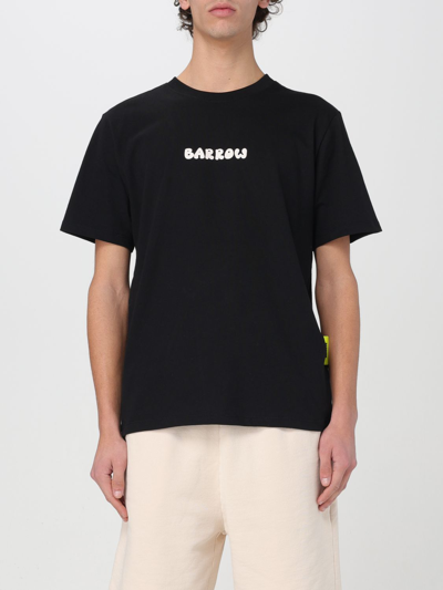 Barrow Jersey T-shirt Clothing In Black