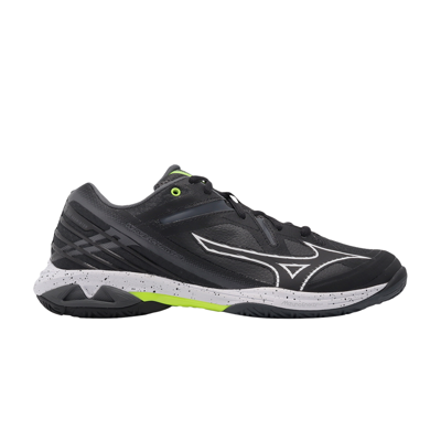 Pre-owned Mizuno Wave Claw 3 Super Wide 'black White Lime'