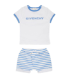 GIVENCHY KIDS T-SHIRT AND SHORTS SET (1-18 MONTHS)