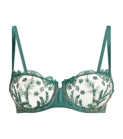 I.d. Sarrieri Siracusa Dream Half-cup Bra In Green