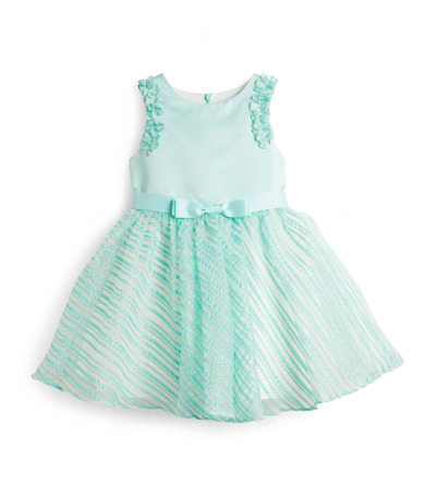David Charles Kids' Bow-detail Dress (2-10 Years) In Blue