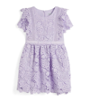 SELF-PORTRAIT GUIPURE LACE BELTED DRESS (3-12 YEARS)