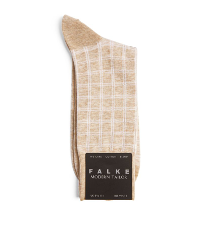 Falke Modern Tailor Socks In Beige