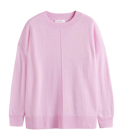 Chinti & Parker Wool-cashmere Blend Jumper In Pink